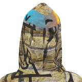 Brick Sigil “One” Pattern Brick Code Hoodie Dress One God Way