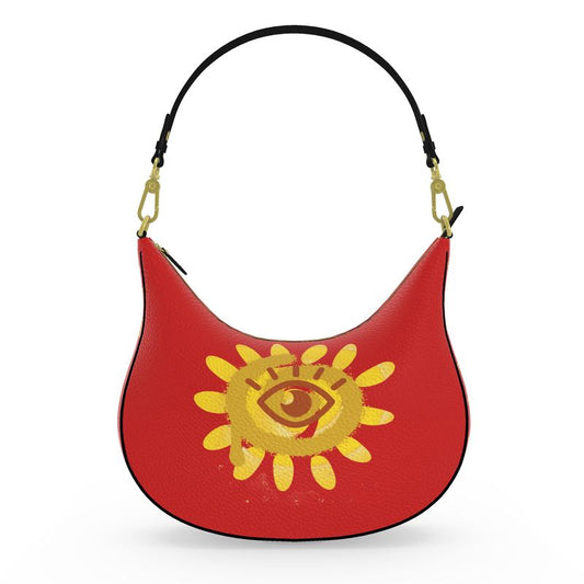 I See Your Power Curve Hobo Bag