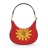 I See Your Power Curve Hobo Bag