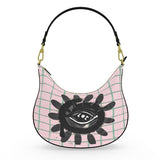 🧿 I See Your Magic Curve Hobo Bag