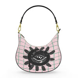 🧿 I See Your Magic Curve Hobo Bag