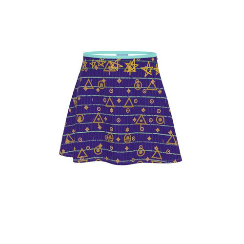 Elegant Vibration Flared Skirt