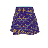 Elegant Vibration Flared Skirt
