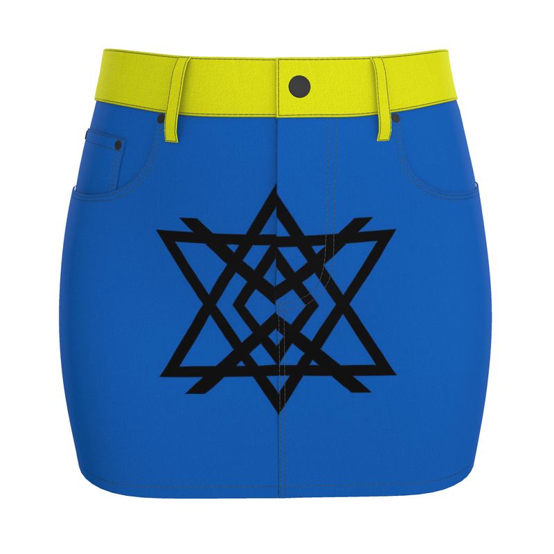 Architect: Baby Blue Denim Mini Skirt