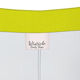 The Divine Architect: Geometric Denim Mini Skirt