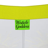 Divine Eye: Protection & Power Denim Mini Skirt