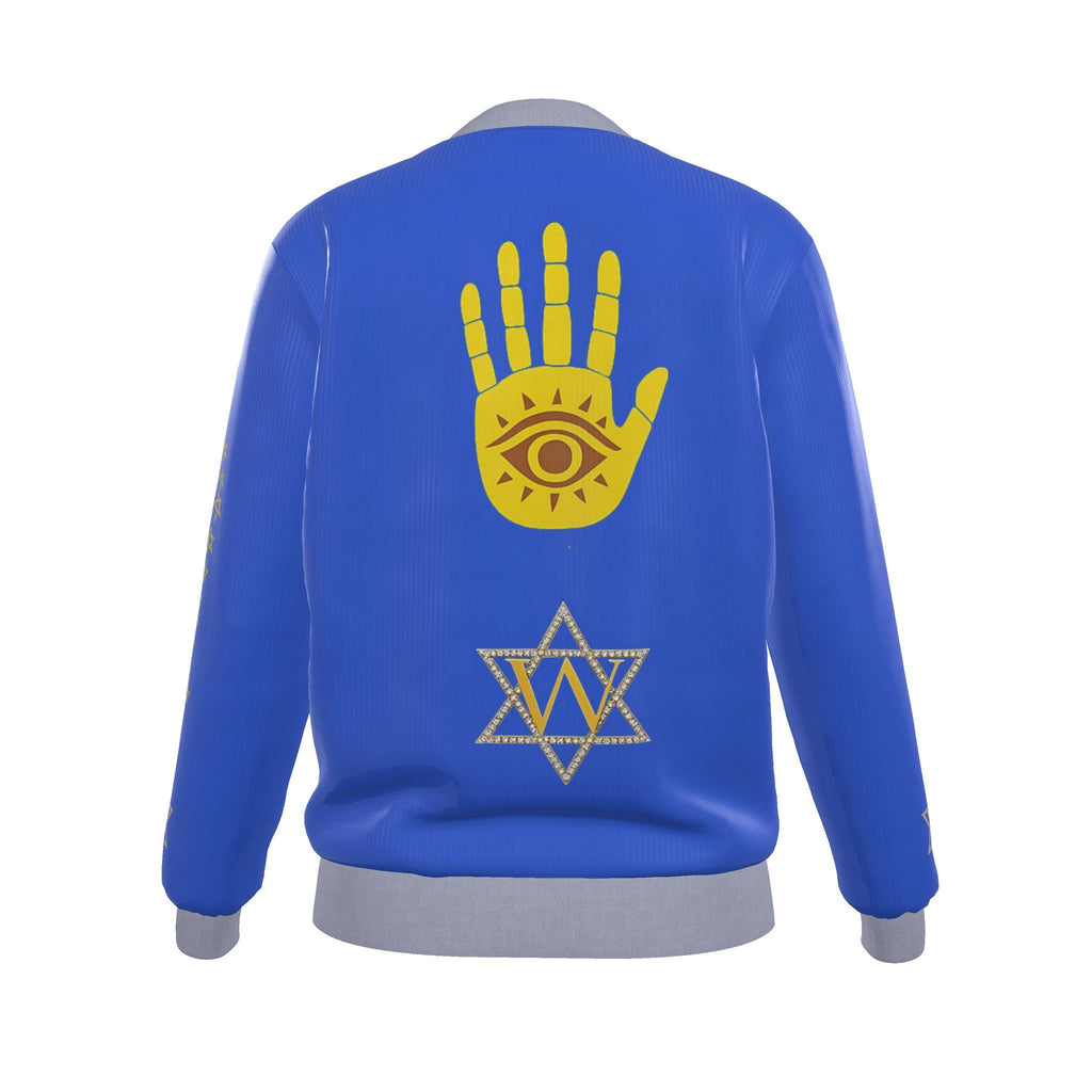 Thunder Eyeshadow Silk Bomber Jacket