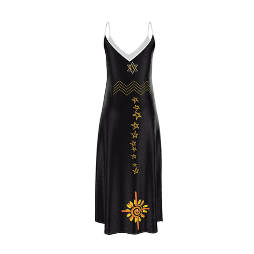 Elegant Divinity Silk Slip Dress