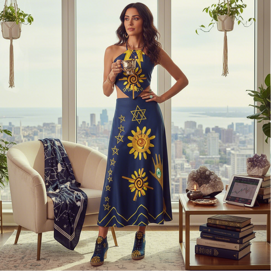 Wisticle Magic Lady Pure Silk Skirt